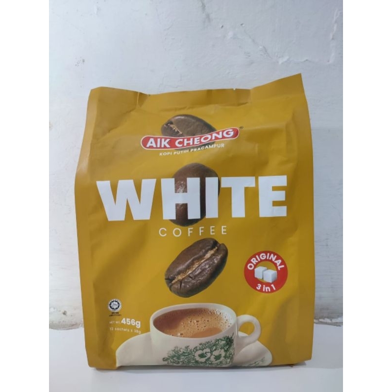 

Aik Cheong White Coffee Original 456 gr Malaysia isi 12 sachets x 38 gr