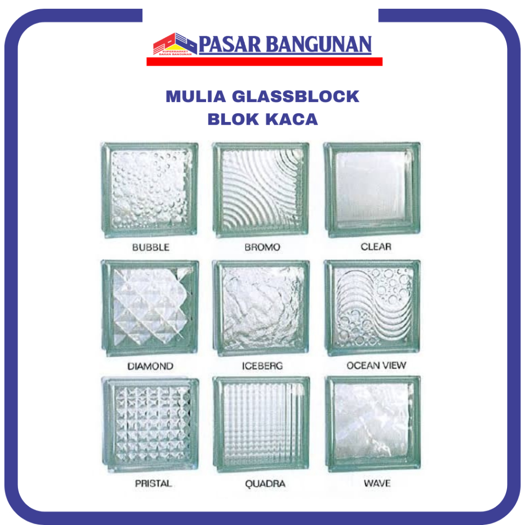 GLASSBLOCK KACA MULIA