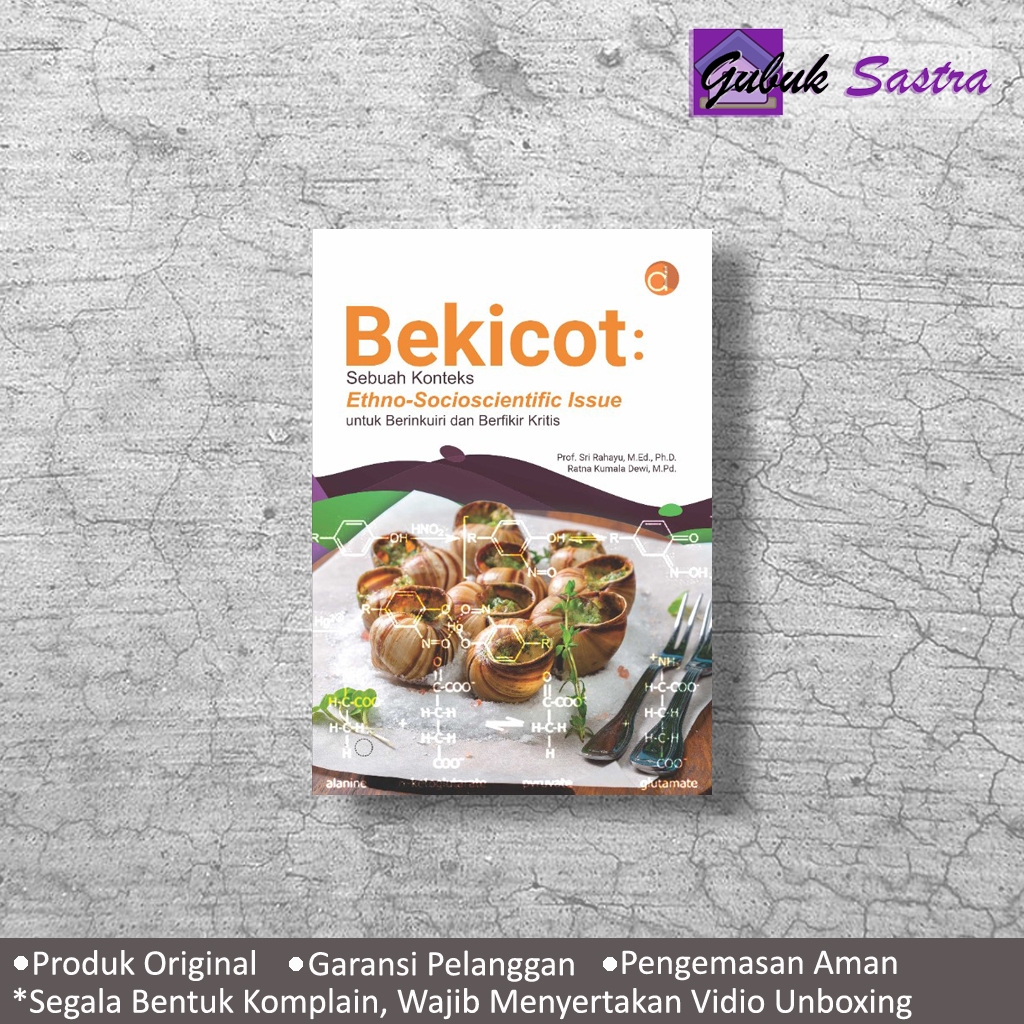 Buku Bekicot: Sebuah Konteks Ethno-Socioscientific Issue untuk Berinkuiri dan Berfikir Kritis - Sri 