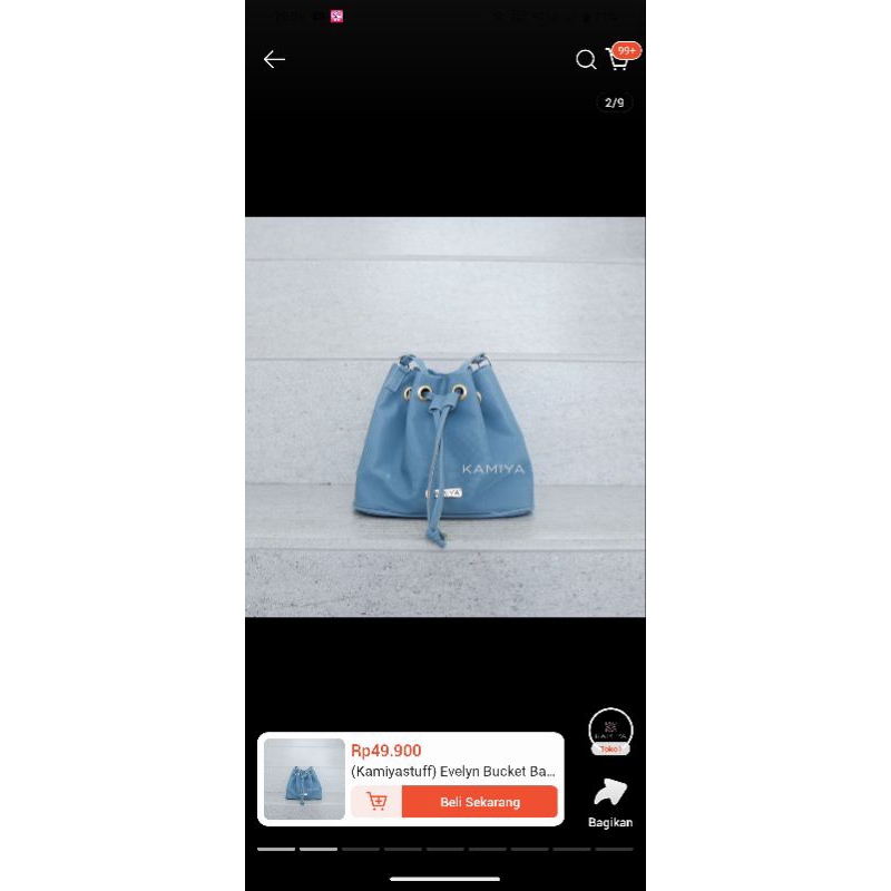 preloved sling bag serut kamiya