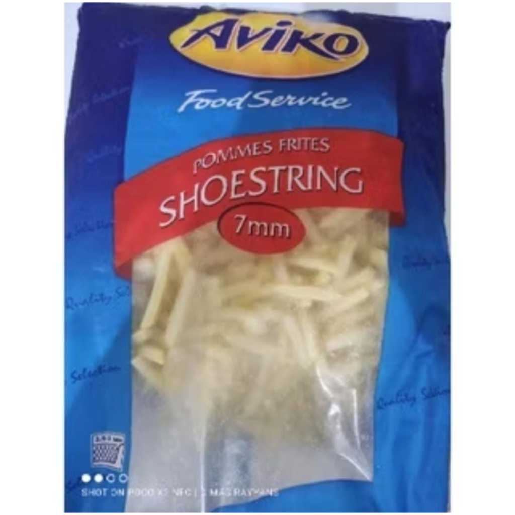 

Kentang Aviko Shoestriing 2,5kg | Shoestring polos 2,5kg | Harvesh Shoestring 1kg | Shoestring 1kg