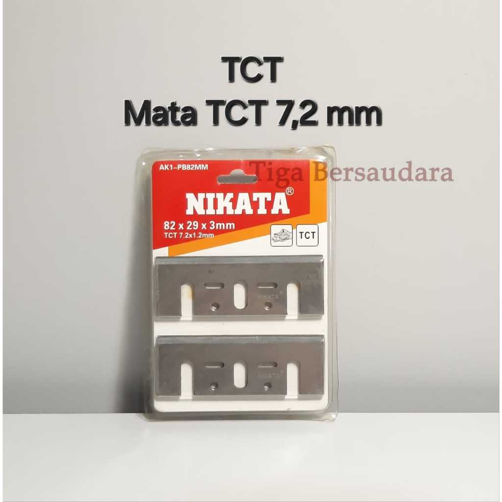 TCT Blade Planer 7 mm Nikata / Mata Pisau Serut Ketam Planer TCT