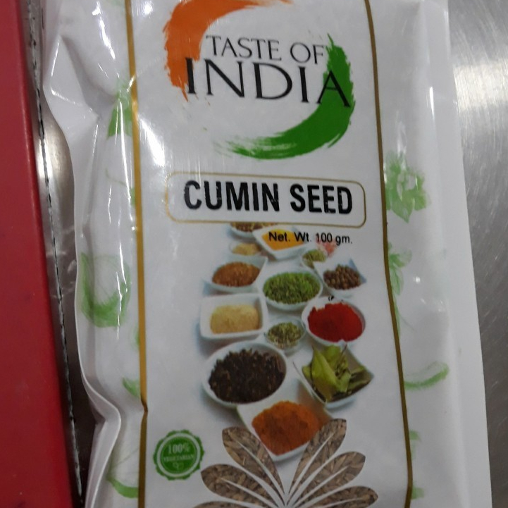 

Cumin seed / Biji Jintan TASTE OF INDIA 100 gram