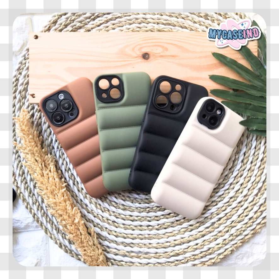 Puff case premium case iphone 7 8 plus x xs xr xs max 11 12 pro max