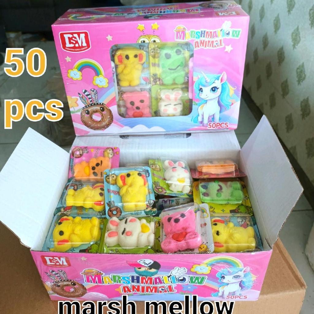 

MARSHMALLOW ANIMAL KARAKTER isi 50 pcs