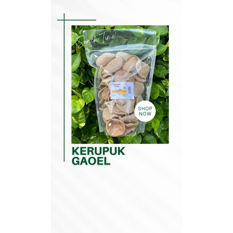 

Kerupuk gaoel jengkol