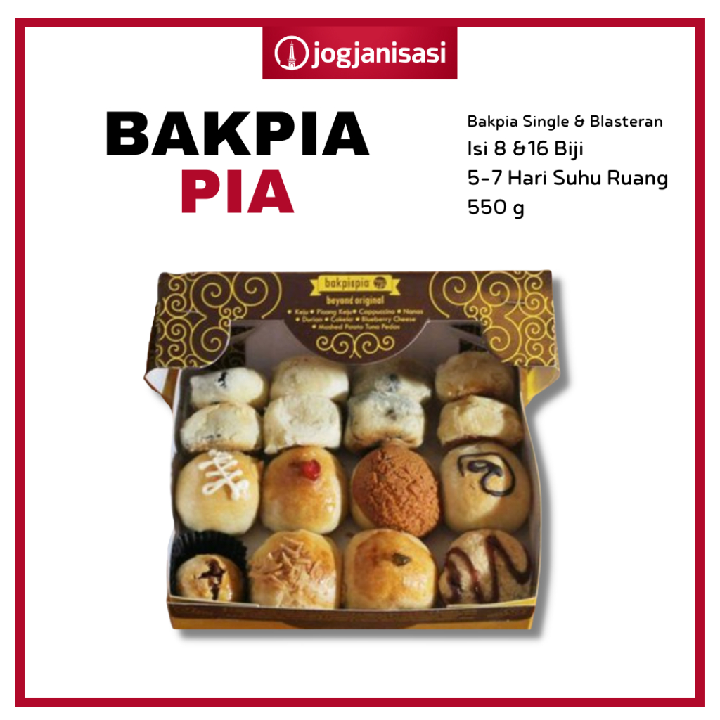 

Bakpia Pia Bakpia Blasteran dari Jogja