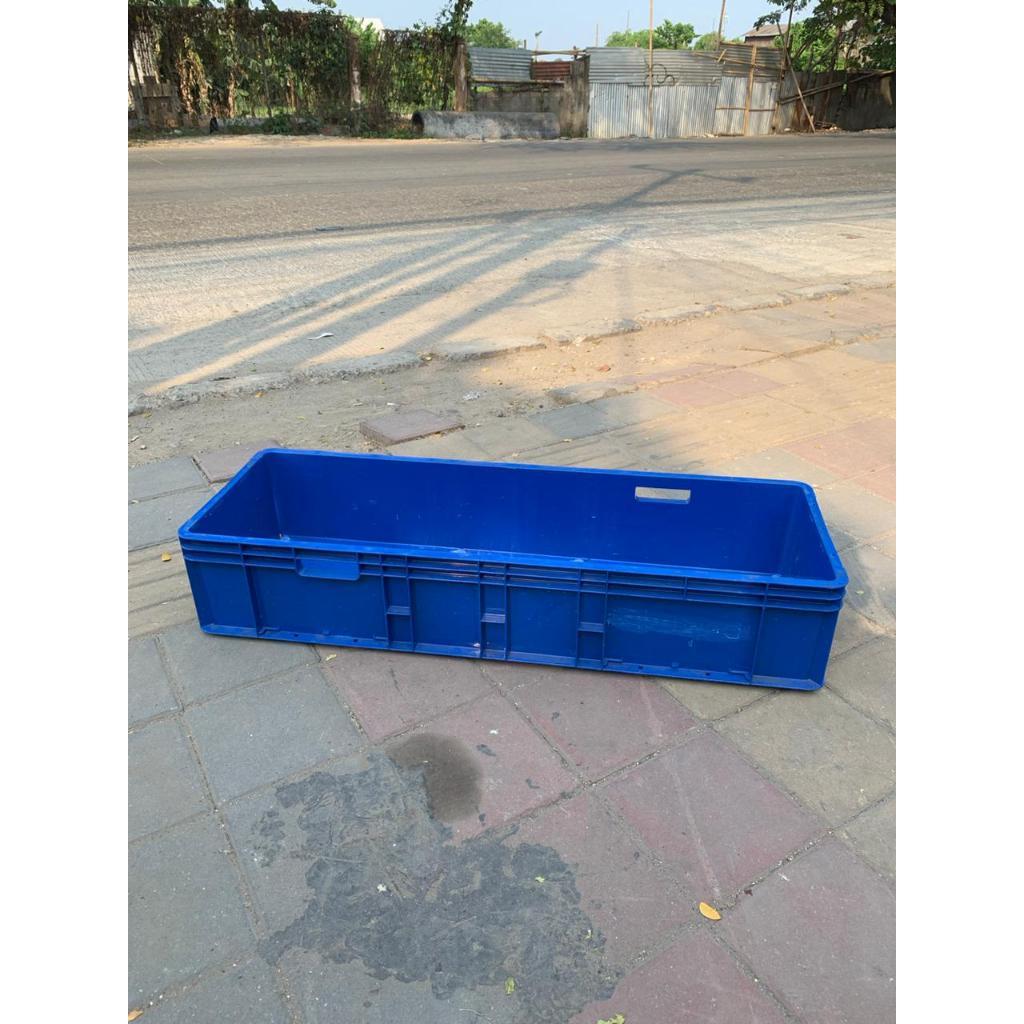 Bak plastik tebal / box wadah kotak penyimpanan/ bak ikan hias 100CM box kolam ikan/keranjang