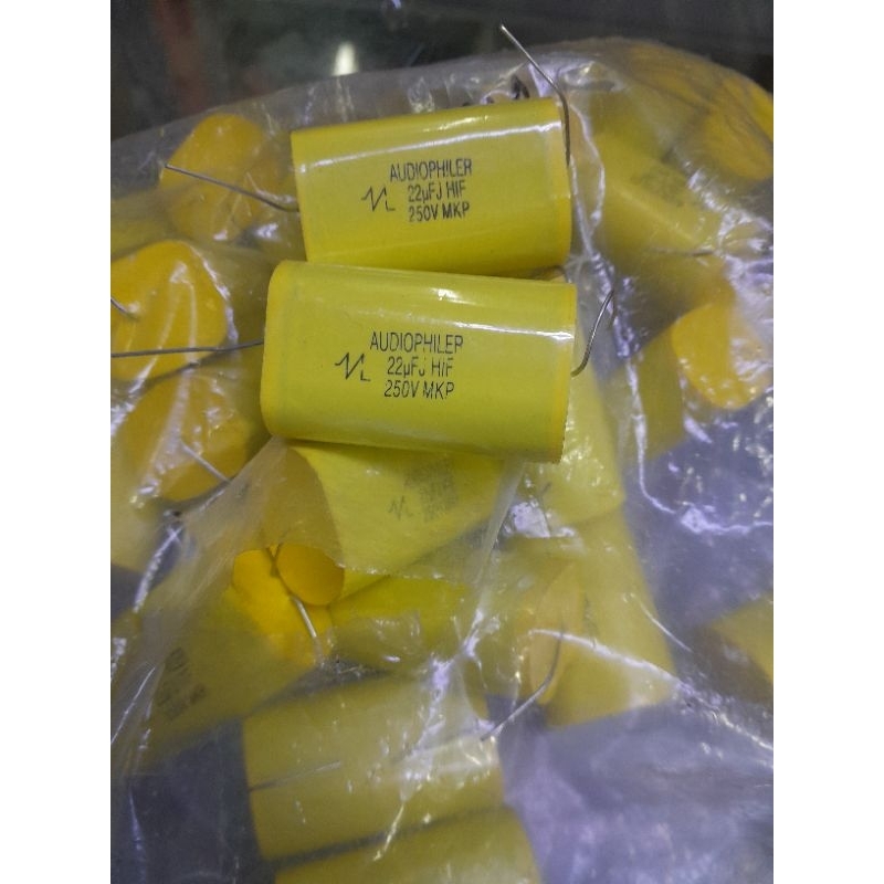 CAPASITOR AUDIOPHILER MKP KUNING 22UF 226J 250V AUDIOPHILER KAPASITOR.1BIJI