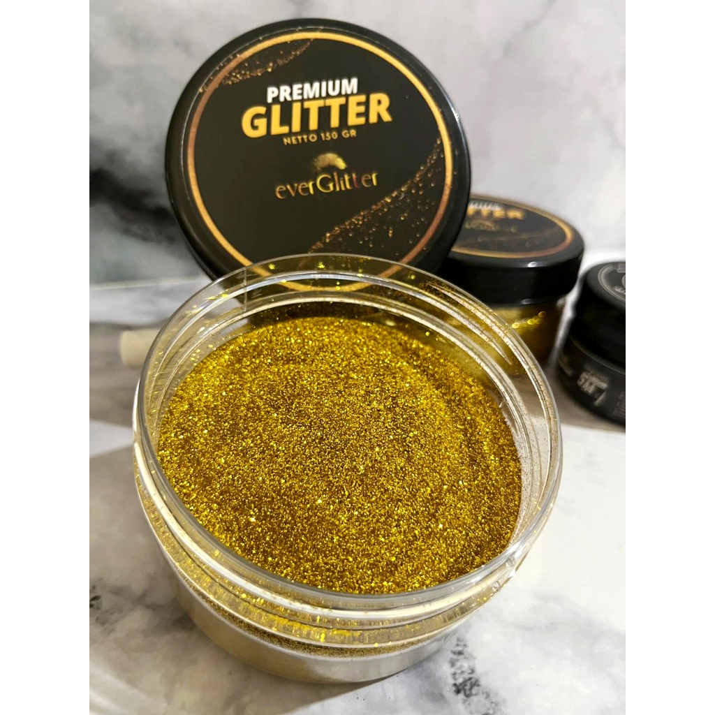 

Glitter Powder Serbuk Bubuk Premium by everGlitter Lukisan Karya Kerajinan Kosmetik Dekorasi Nail Art