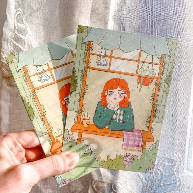 

Blossomb - Thankyou card | Postcard | Art print