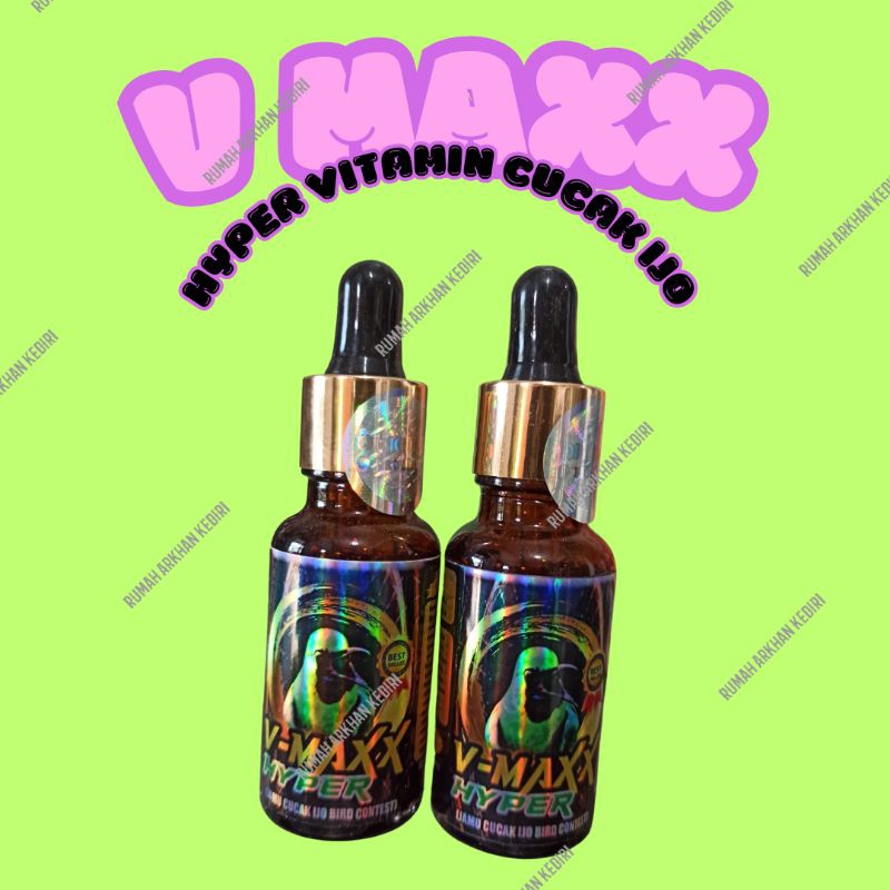 V MAXX HYPER CUCAK IJO V MAX CUCAKIJO BURUNG CUCAK IJO VITAMIN DOPING CUCAK IJO