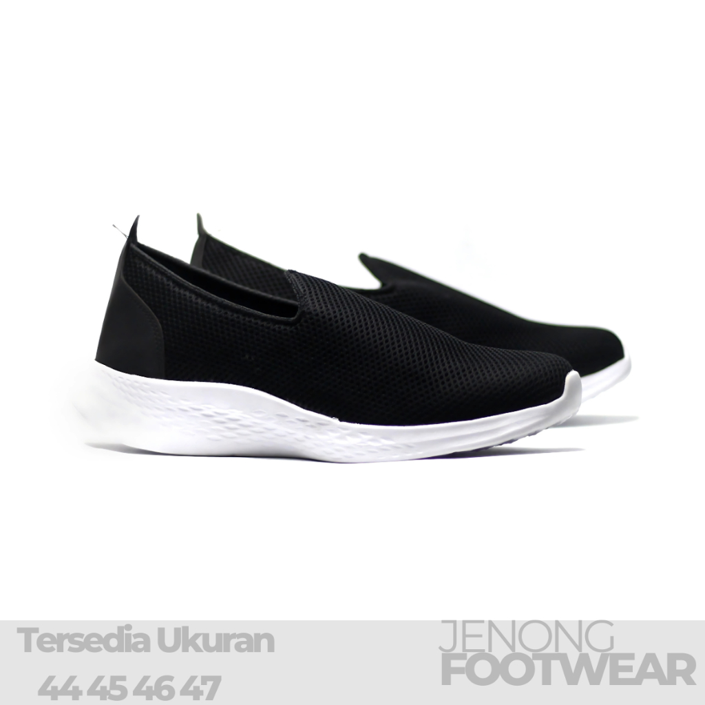 Wadasu Footwear SEPATU SLIP-ON CASUAL OLAHRGA LARI BIG SIZE SEPATU PRIA UKURAN JUMBO SEPATU SNEAKERS