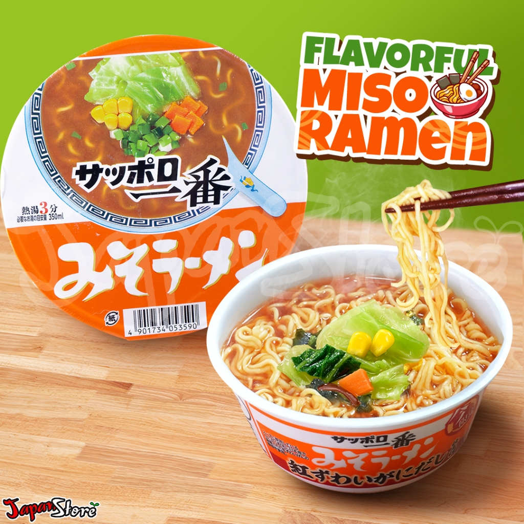 

Sapporo Ichiban Miso Ramen Cup