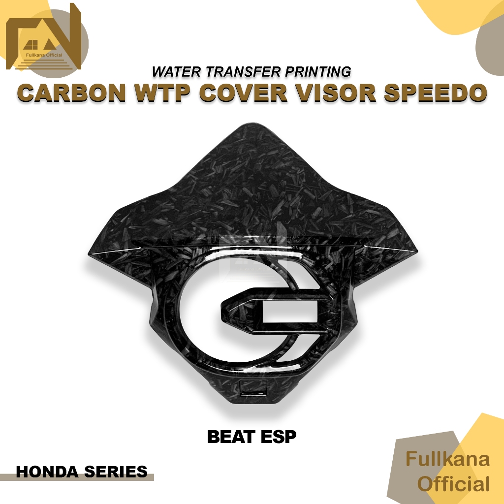 COVER VISOR SPIDO BEAT CARBON BEAT ESP CARBON FORGED COVER SPEEDOMETER BEAT ESP KARBON 2016/2019 FOR