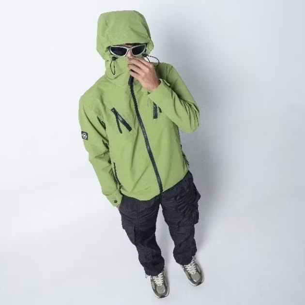 TROUBLEMAKER GORPCORE JACKET - BUSHWACKER GREEN - OUTDOOR JACKET - CASUAL JACKET