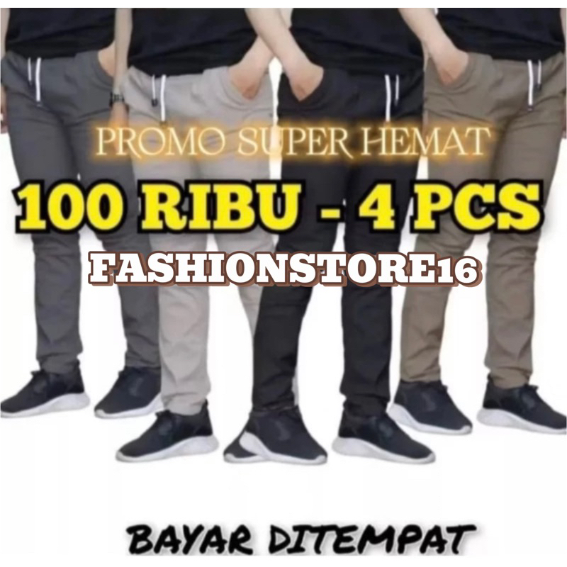 CELANA PANJANG CHINO PRIA DEWASA / RIP / PINGGANG NGARET PREMIUM // CHINOS SLIM FIT //PINGGANG NGARE