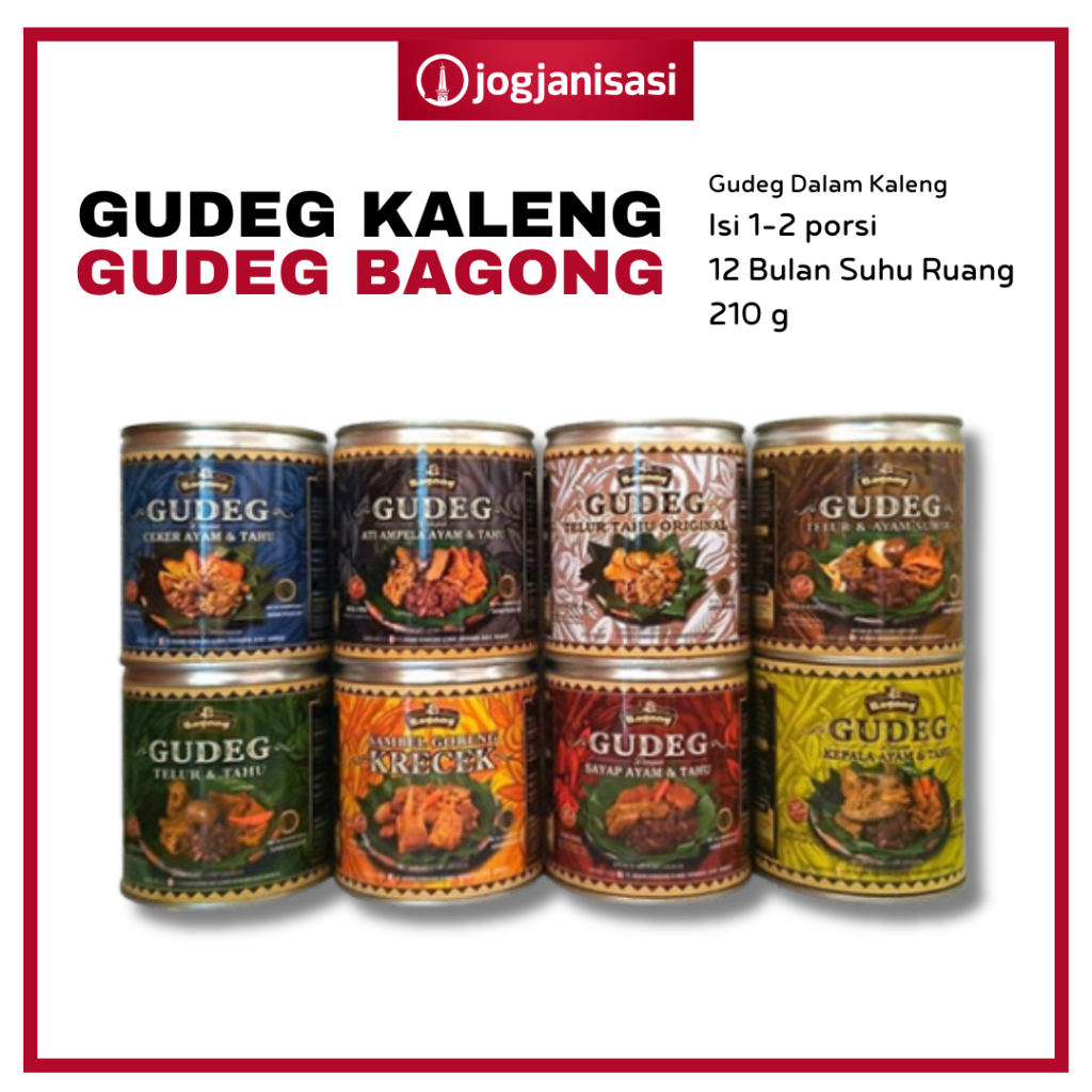 

Gudeg Kaleng Gudeg Bagong Asli Jogja