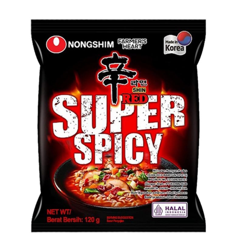 

Nongshim Red Mi Rebus Instan Super Spicy 120 g