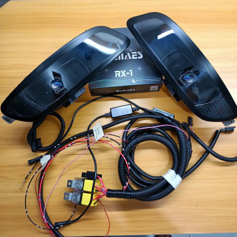 foglamp kijang kapsul custom mini laser premium