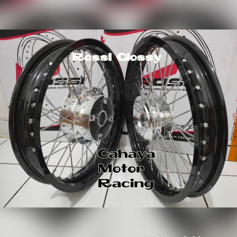 Velg Rossi Glossy Cb150r Old-Megapro mono shock ring 17/ 185-215