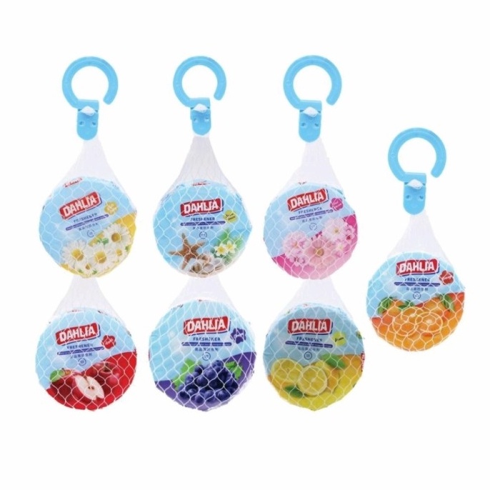 Max Sale DAHLIA AIR FRESHENER GANTUNG 8gr KAMPER REFILL PENGHARUM RUANGAN FRUITY PINK BLOSSOM OCEAN 