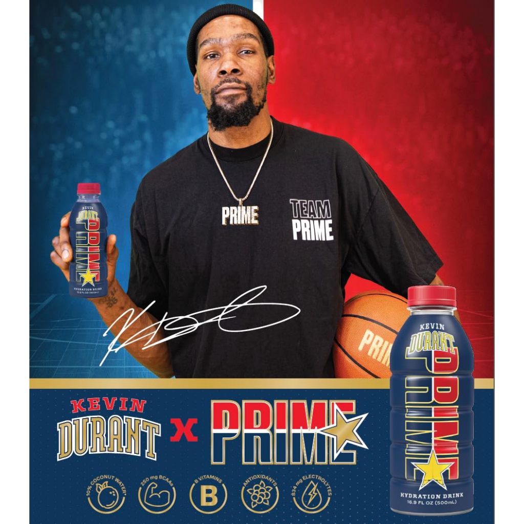 

Minuman PRIME x Kevin Durant Hydration Drink 500ml asal USA