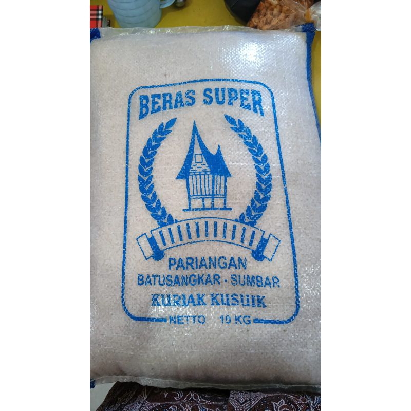 

Beras Kuriak Kusuik Batusangkar Super/10kg