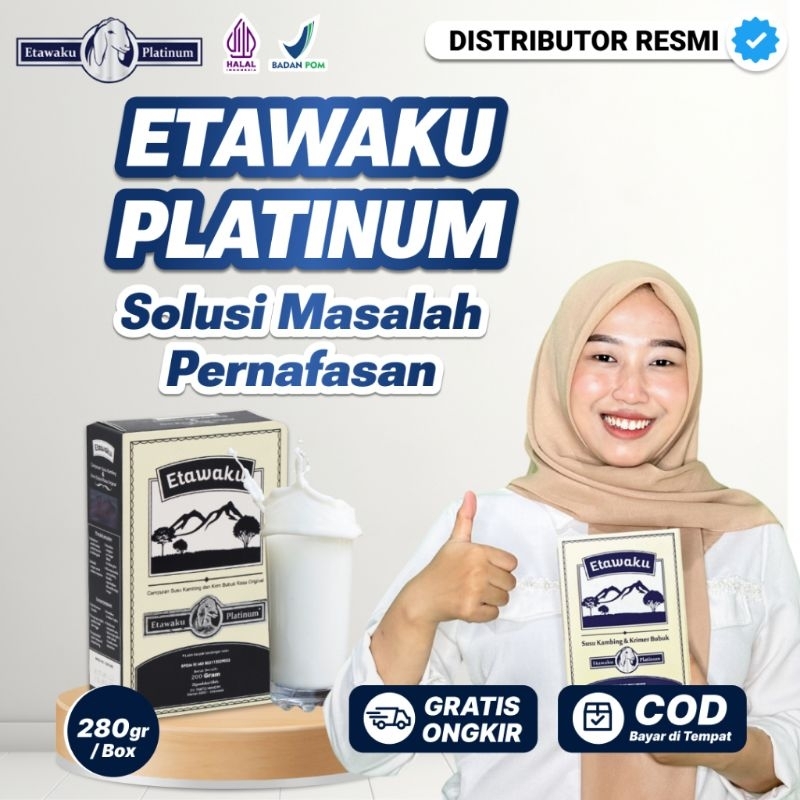 

Terlaris ETAWAKU PLATINUM - Susu Kambing Bubuk Original Untuk Masalah Pernafasan dan Sendi