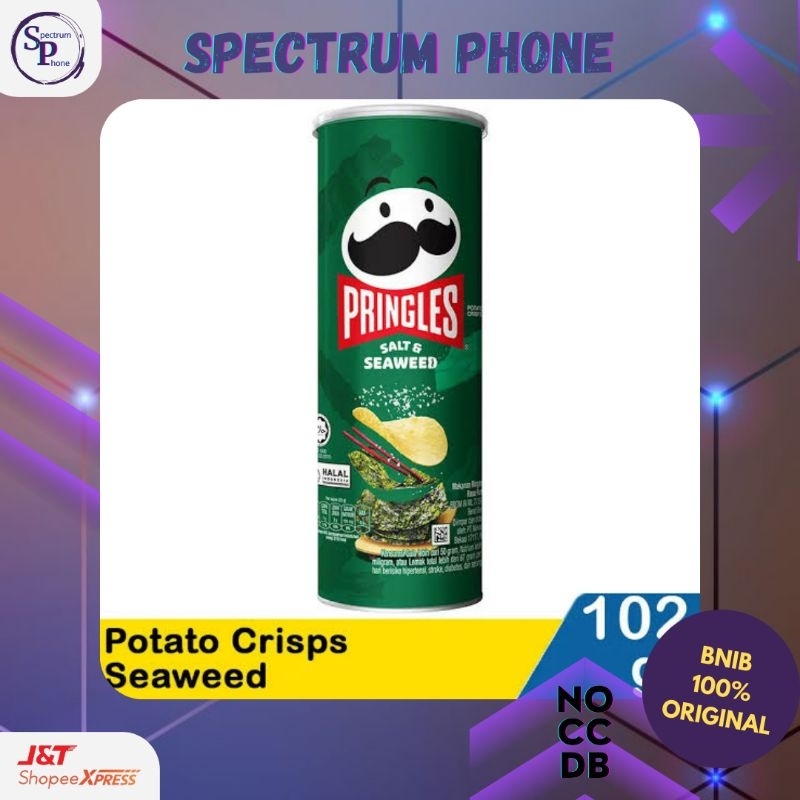 

Pringles Salt & Seaweed 102 gr