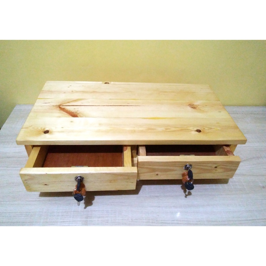 meja mini stand monitor desktop