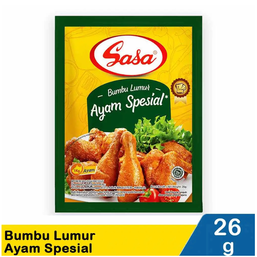 

Sasa Bumbu Lumur Ayam Spesial 26 Gram