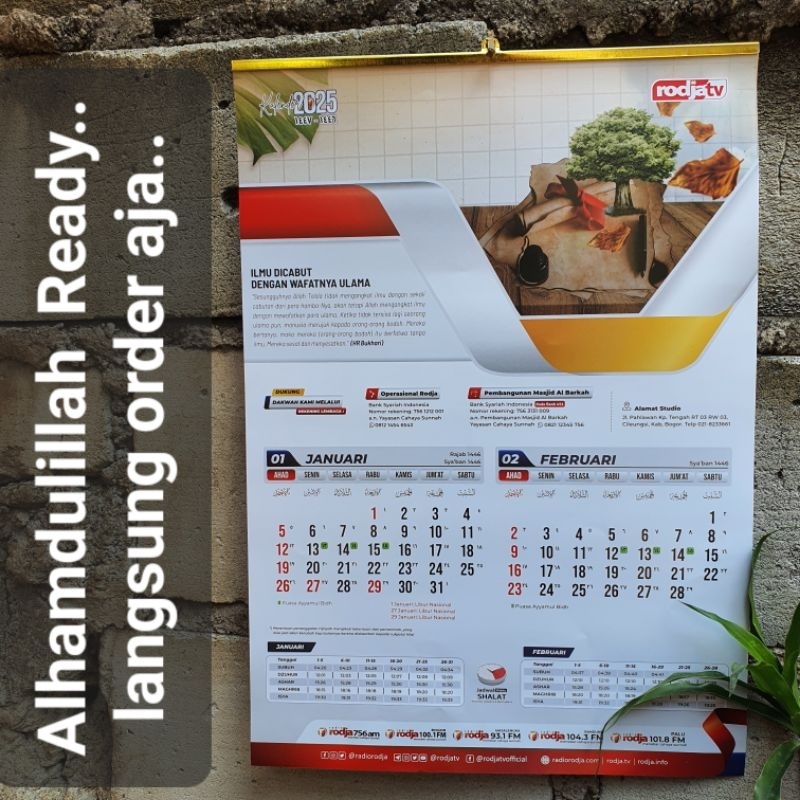 

kalender dinding rodja 2025