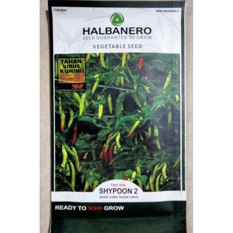 Benih Cabe Rawit Unggul SHYPOON 2 Halbanero 10 Gr