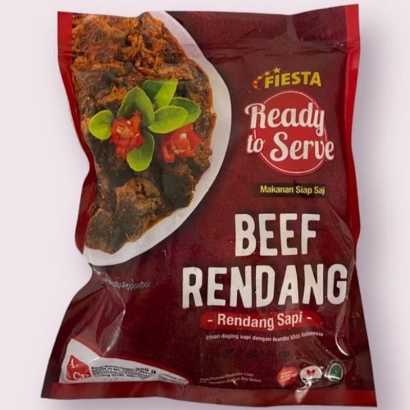 

Fiesta Ready To Serve Beef Rendang Sapi 300gr