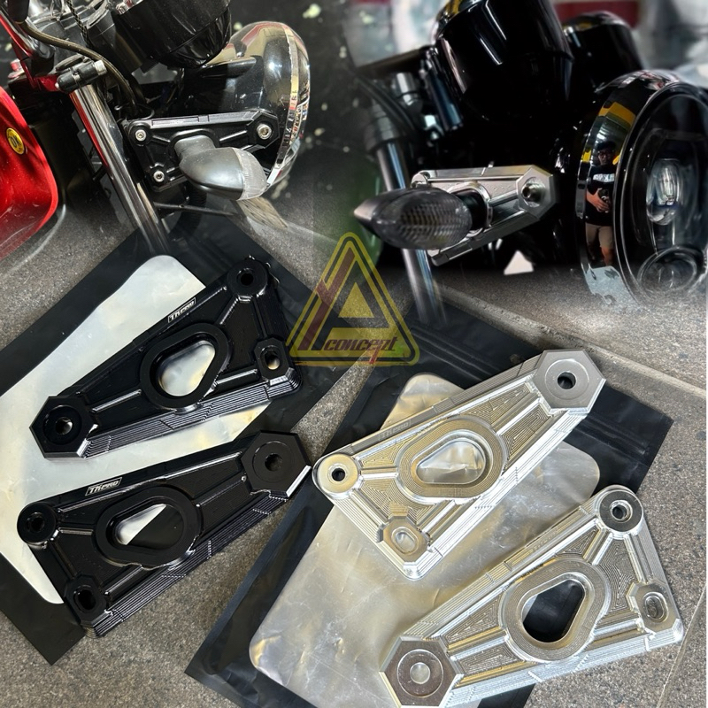 KUPING KUPINGAN LAMPU RX KING RXKING NEW PEREDAM DURAL CNC TKPRO