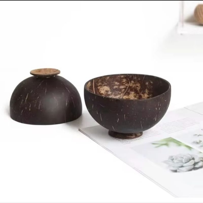 mangkok batok kelapa/ mangkok unik mangkok batok kelapa