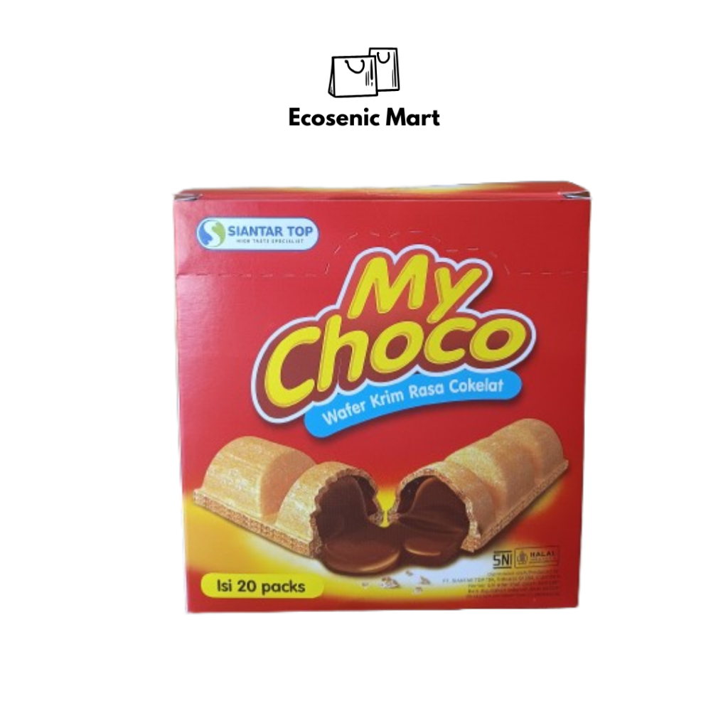 

My Choco Wafer Krim Rasa Coklat 8.5gr isi 20pcs