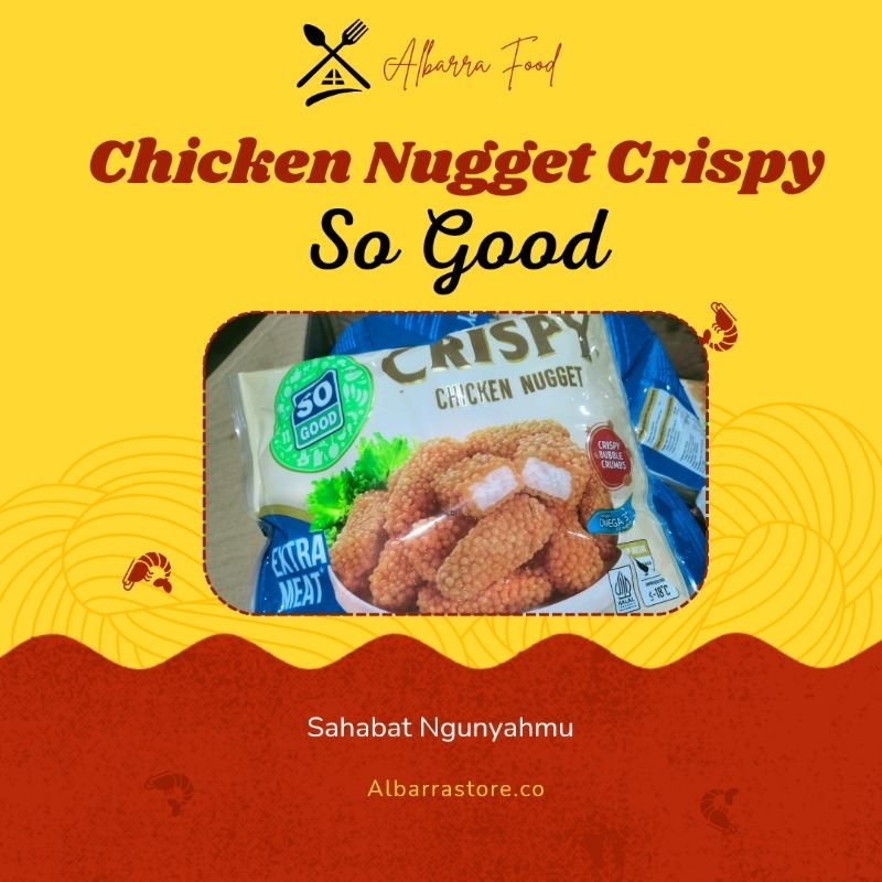 

SoGood Chicken Nugget Crispy 400g