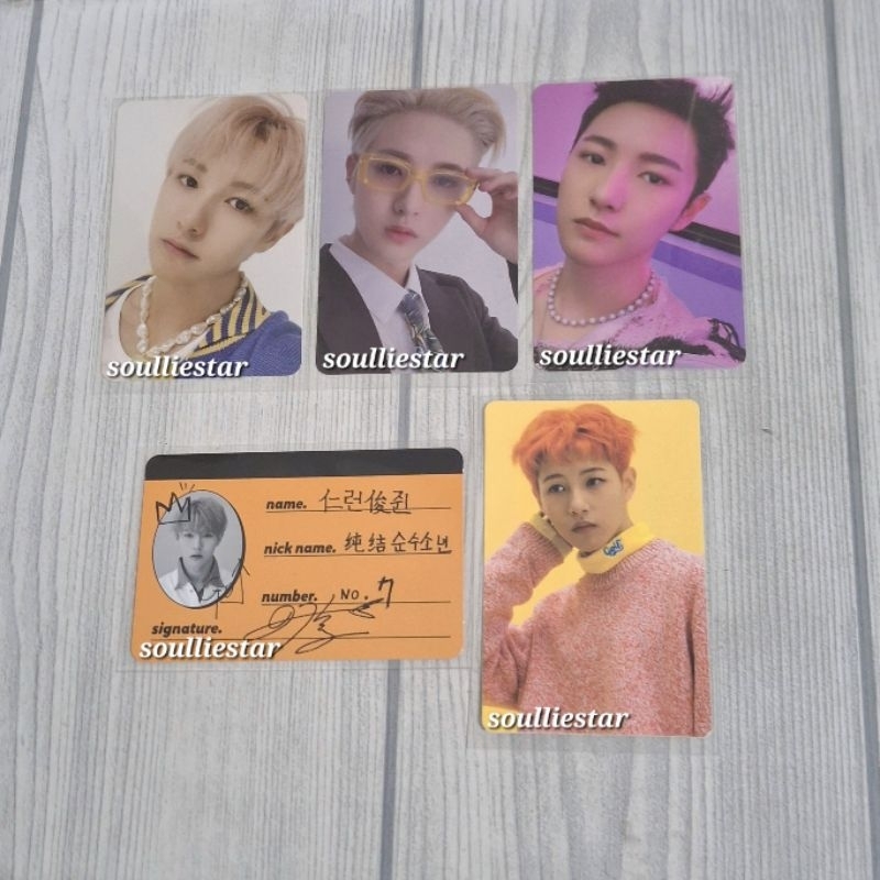 ‼️clearance sale‼️ photocard nct dream renjun departure agent trading card glitch mode crew card we 