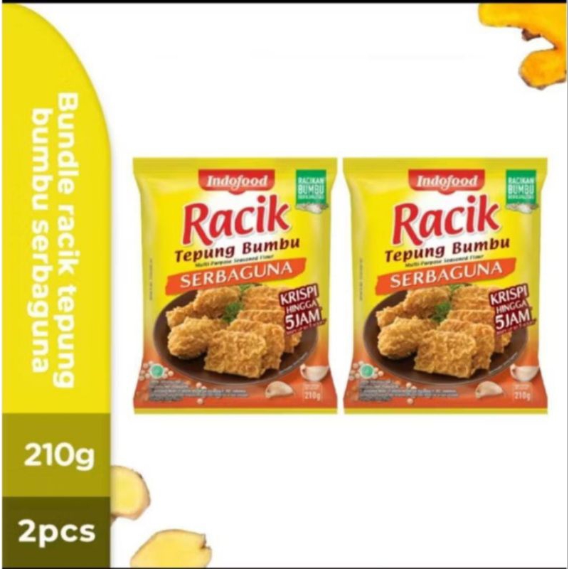 

Tepung Bumbu Racik Serbaguna 210 x 2pcs