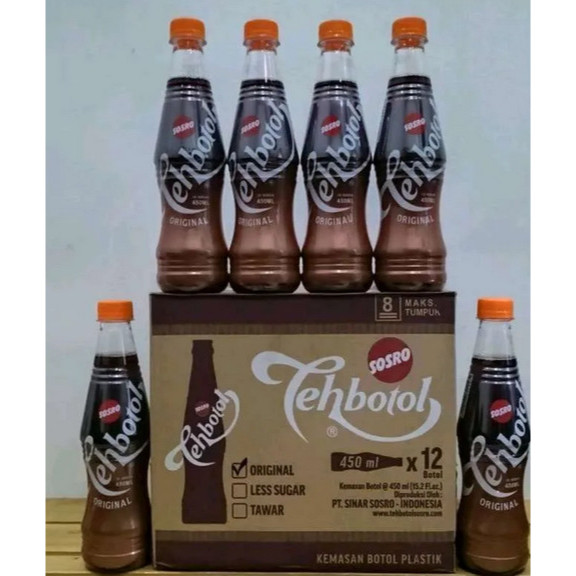 

PROMO Teh Botol Sosro 450 ml 1 Dus isi 12 pcs