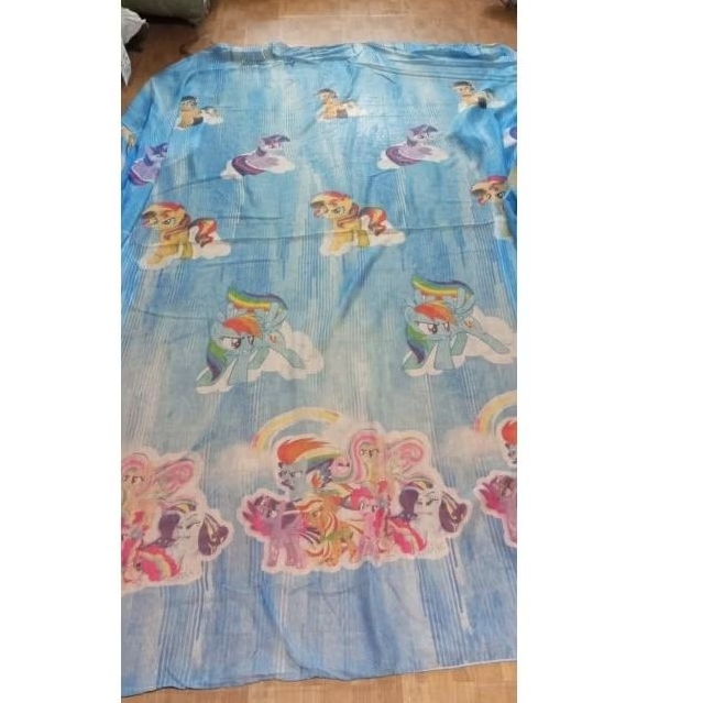 Promo vitrase anak motif kuda pony ukuran jadi / custom