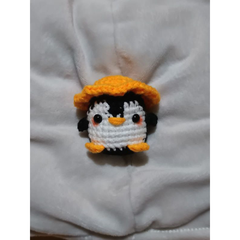 Amigurumi Pinguin/ Gantungan Kunci Pinguin/ Gantungan Kunci Rajut