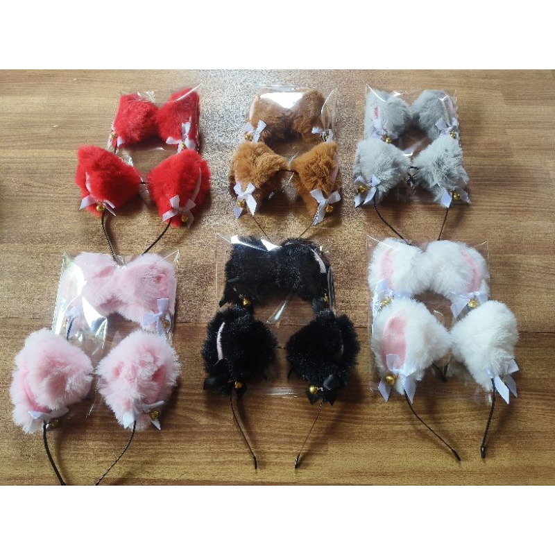 Bando bulu,bando Telinga Kucing Nekomimi / Bando Bell Kucing Cosplay / Bando Kucing Wanita / Cosplay
