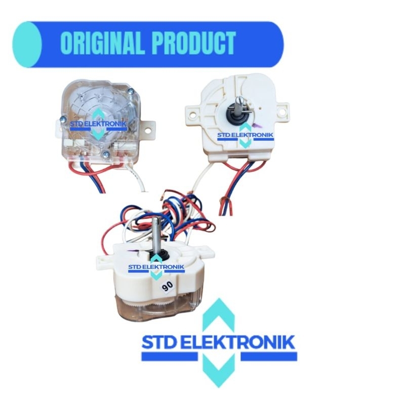 Timer mesin cuci original sharp 2 tabung pencuci - Tombol pencuci mesin cuci sharp dua tabung origin
