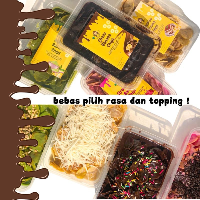 

Keripik pisang coklat lumer & aneka rasa 100gr