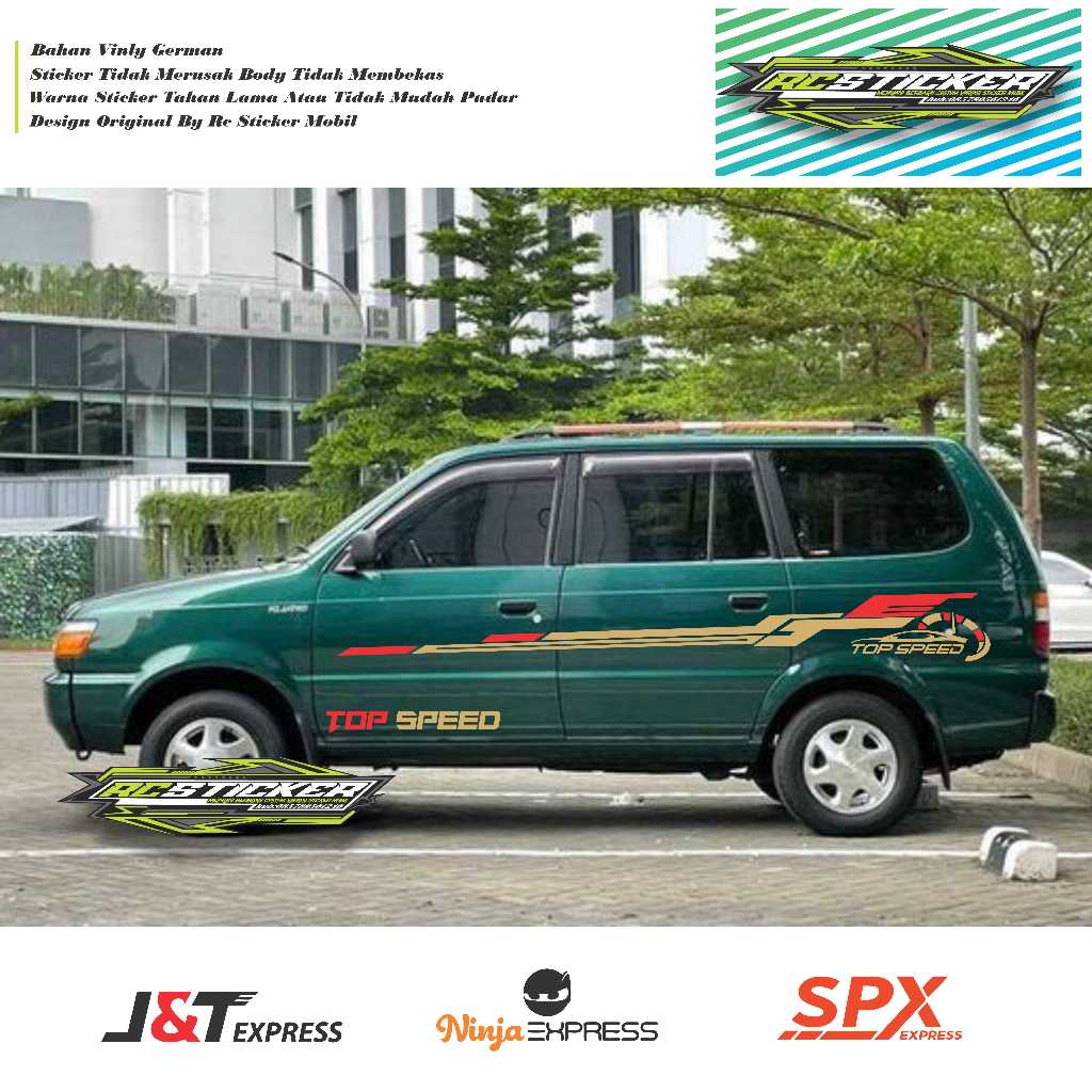 Stiker Mobil Kijang Super Stiker Body Kijang Super Stiker Kijang Super Cutting Sticker Terbaru