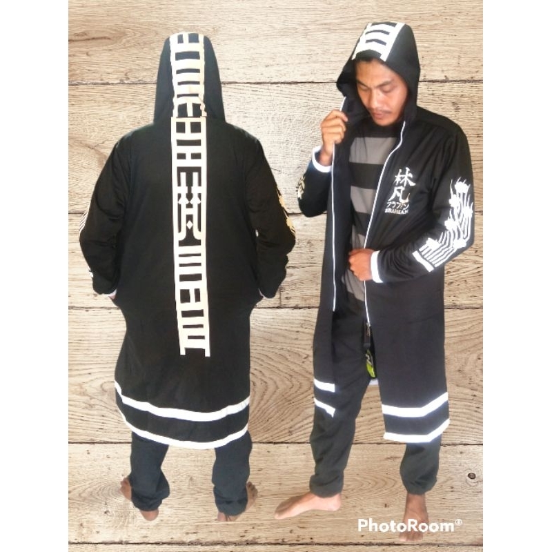 JAKET JUBAH SWEATER HOODIE PRIA WANITA ANIME TOUMAN BRAHMAN CASUAL UNISEX MURAH LARIS-JUBAH ANAK-JUB