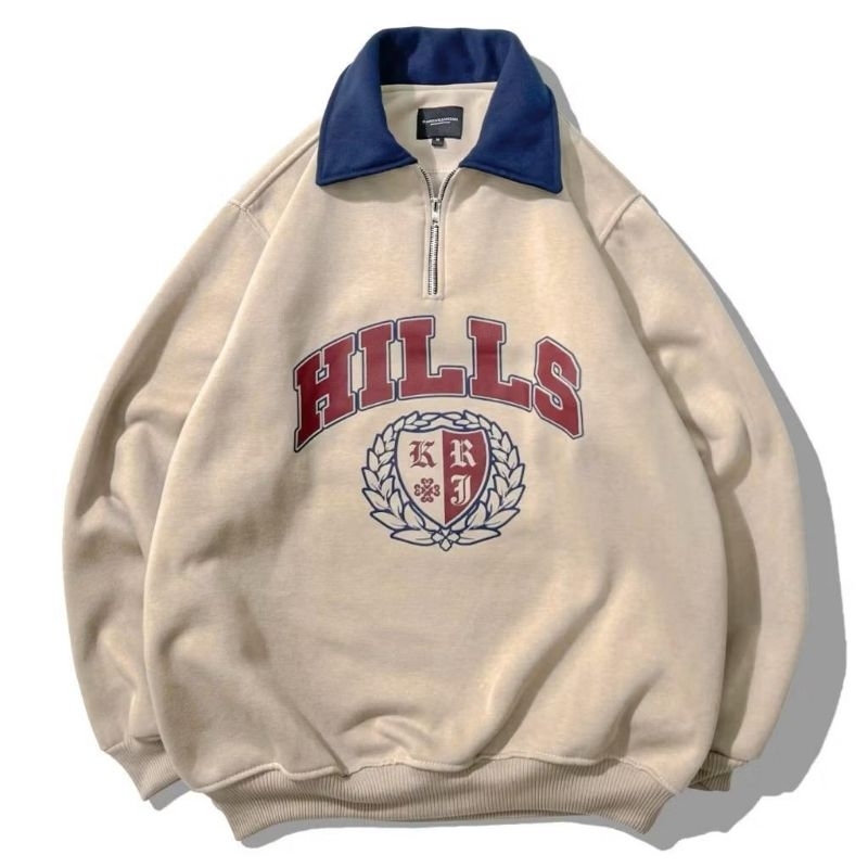 DINS SWEATER RUGBY HALFZIP 1 LUSIN